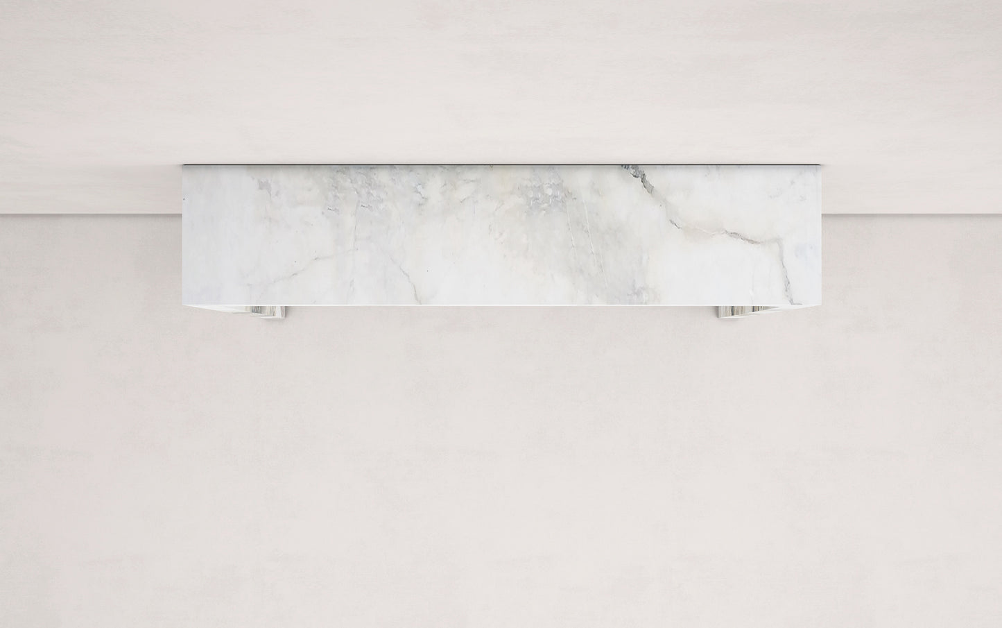 Luxury marble fireplace mantel by Eden Stone Designs