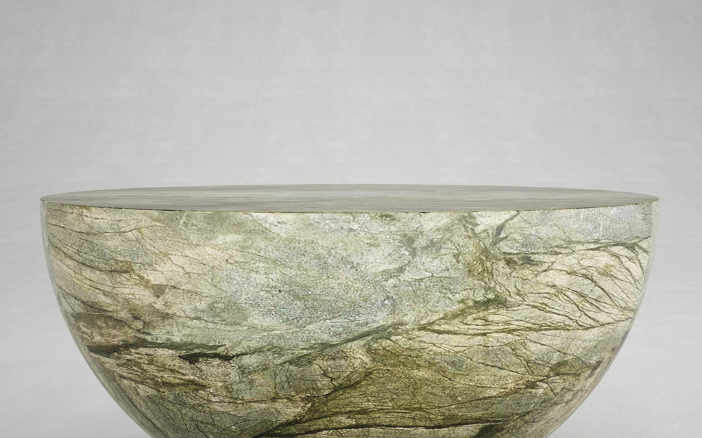 Olympus marble side table by Eden Stone Designs