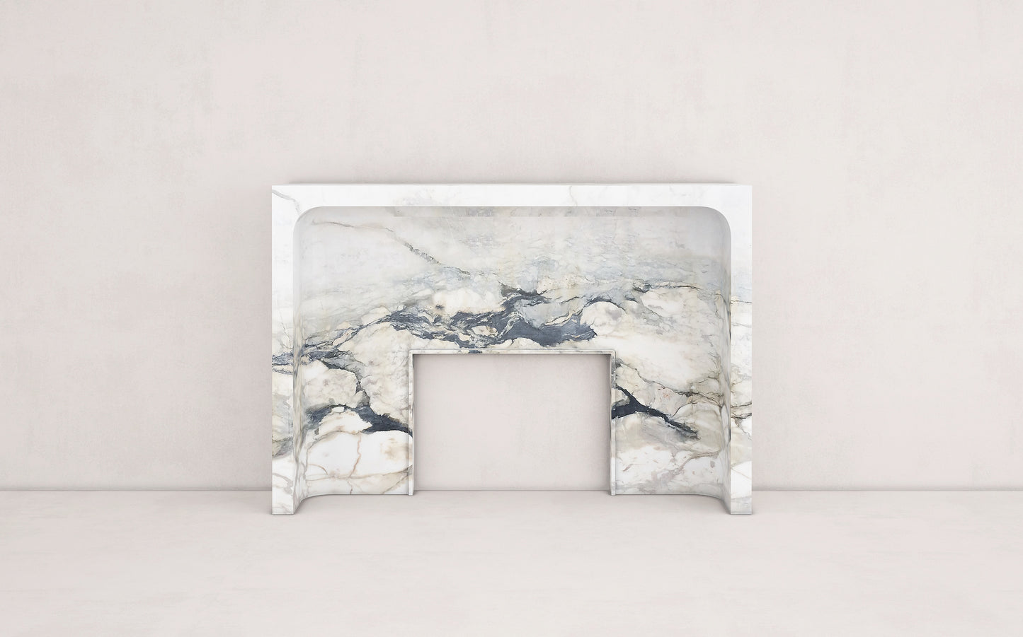 Luxury Giacomo marble fireplace surround by Eden Stone Designs