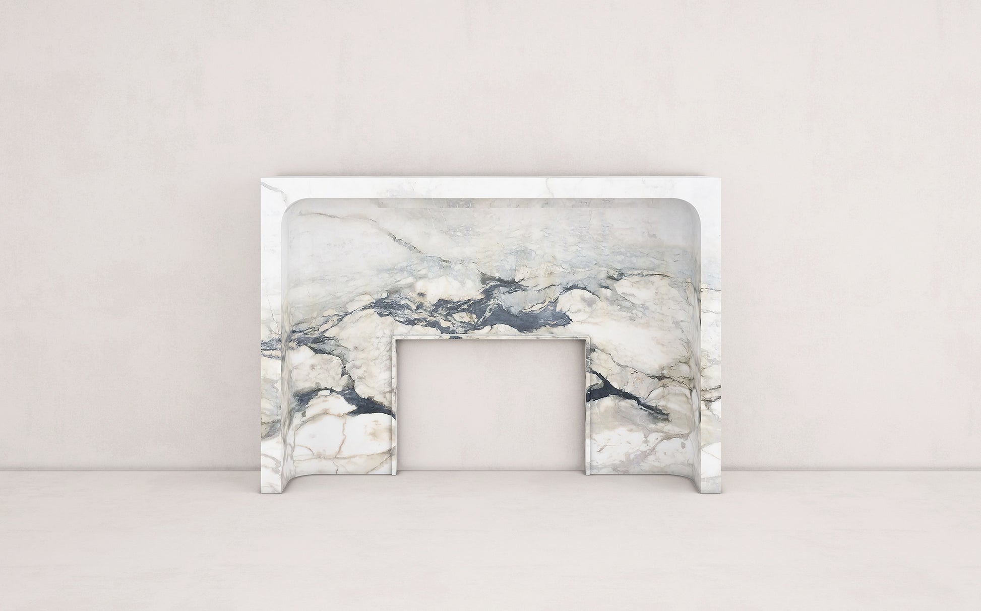 Luxury Giacomo marble fireplace surround by Eden Stone Designs