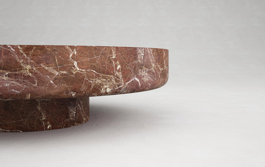 Giardino marble coffee table detail luxury natural stone coffee table by Eden Stone Designs