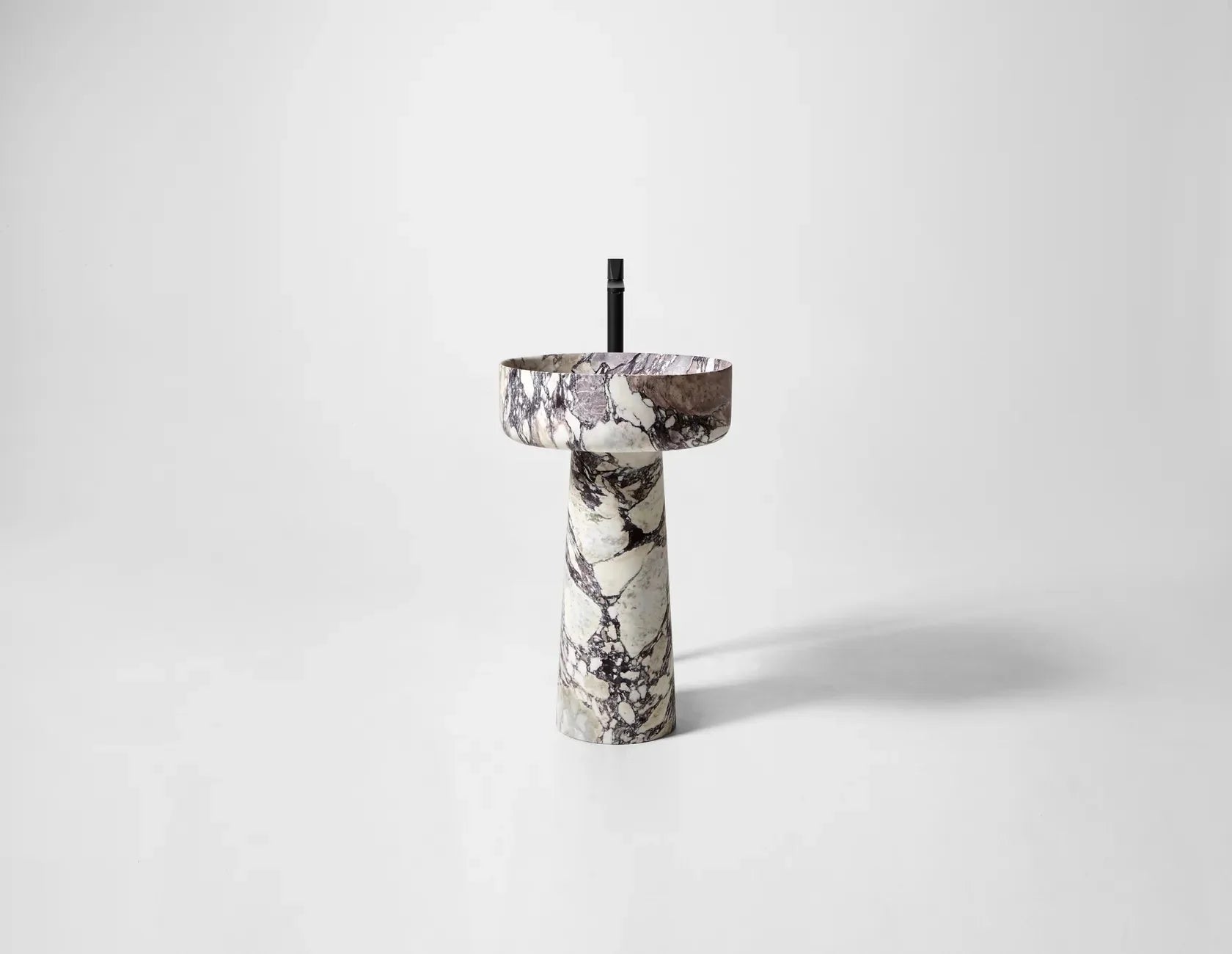 Grazzia freestanding marble bathroom vanity handcrafted from natural stone