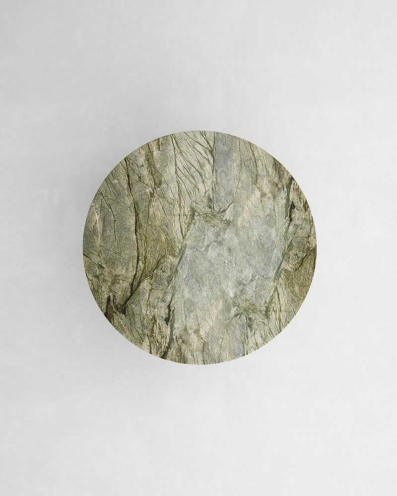 Olympus marble side table top by Eden Stone Designs