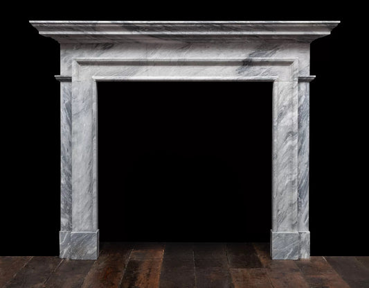 Verona marble fireplace surround by Eden Stone Designs luxury marble fireplace